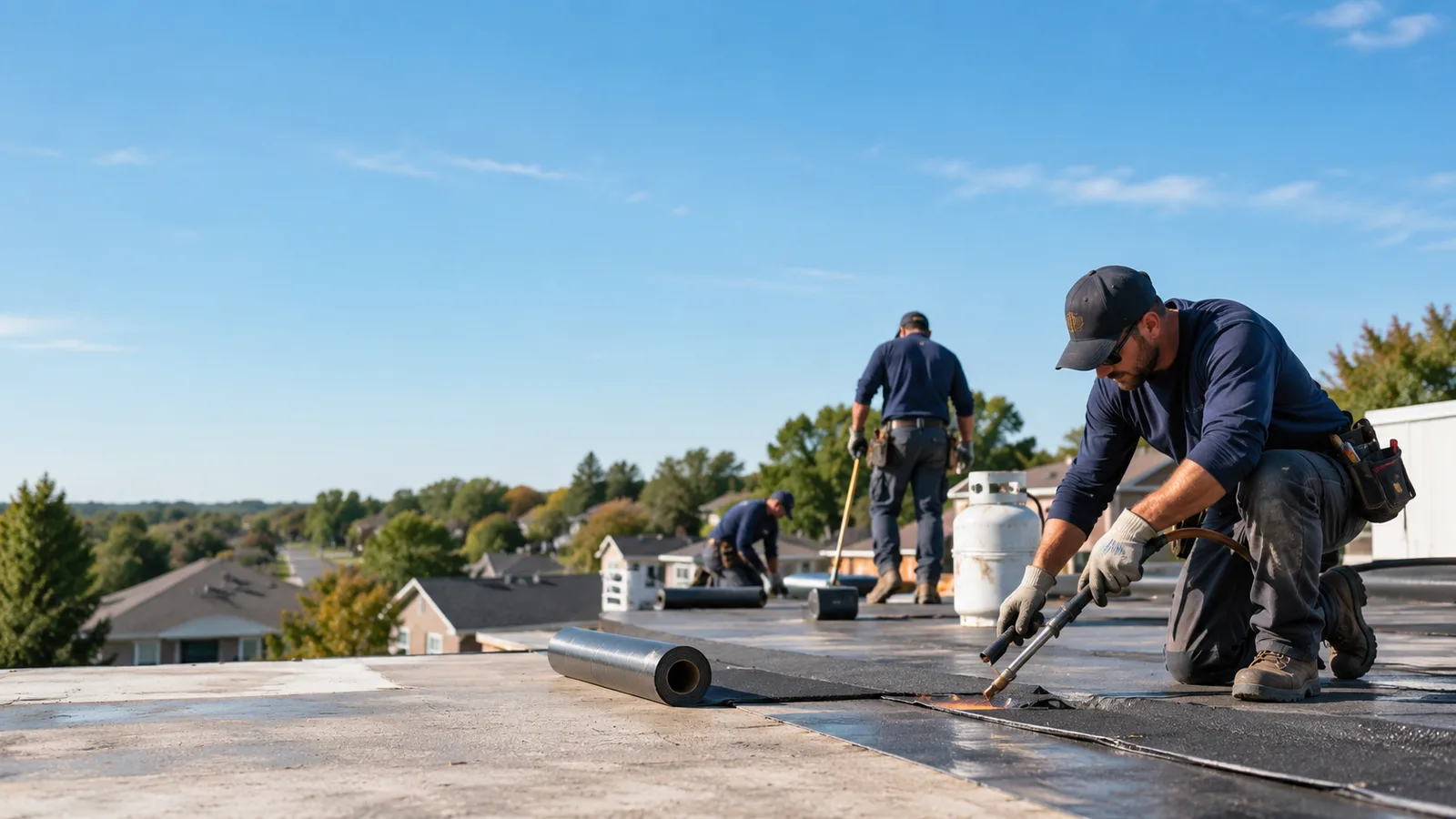 Flat Roof Leak Repair providers in Walters, OK
